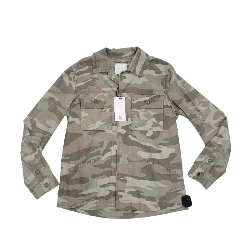 Quick Sale Camouflage Print Blazer Thread And Supply, Size S