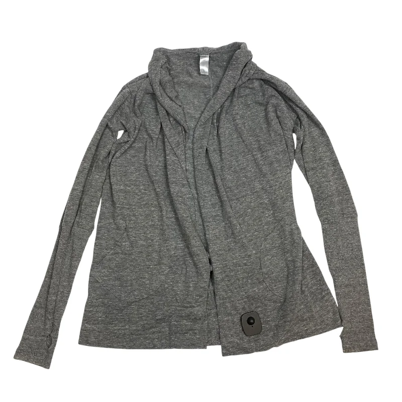 Deep Discounts Cardigan By Alternative In Grey, Size: L