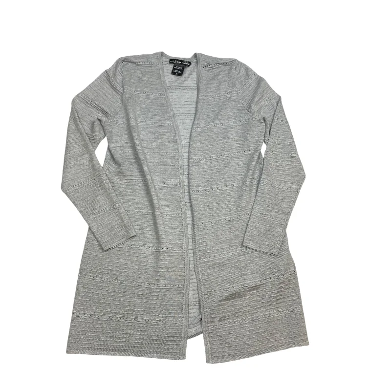 Savings Event Cardigan By United States Sweaters In Grey, Size: S