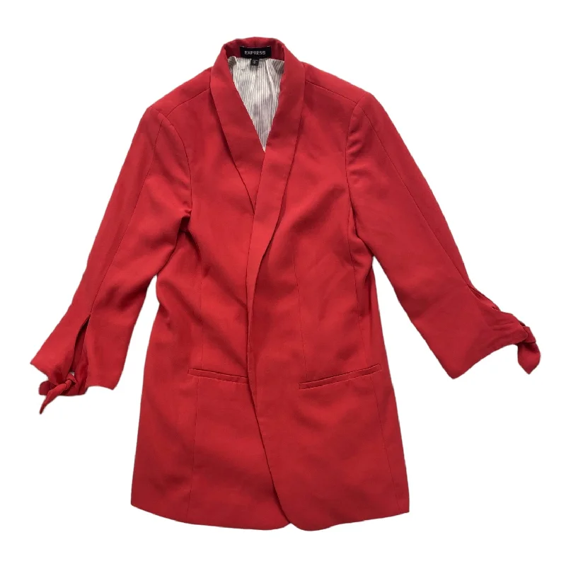 Hurry In Coral Blazer Express, Size M