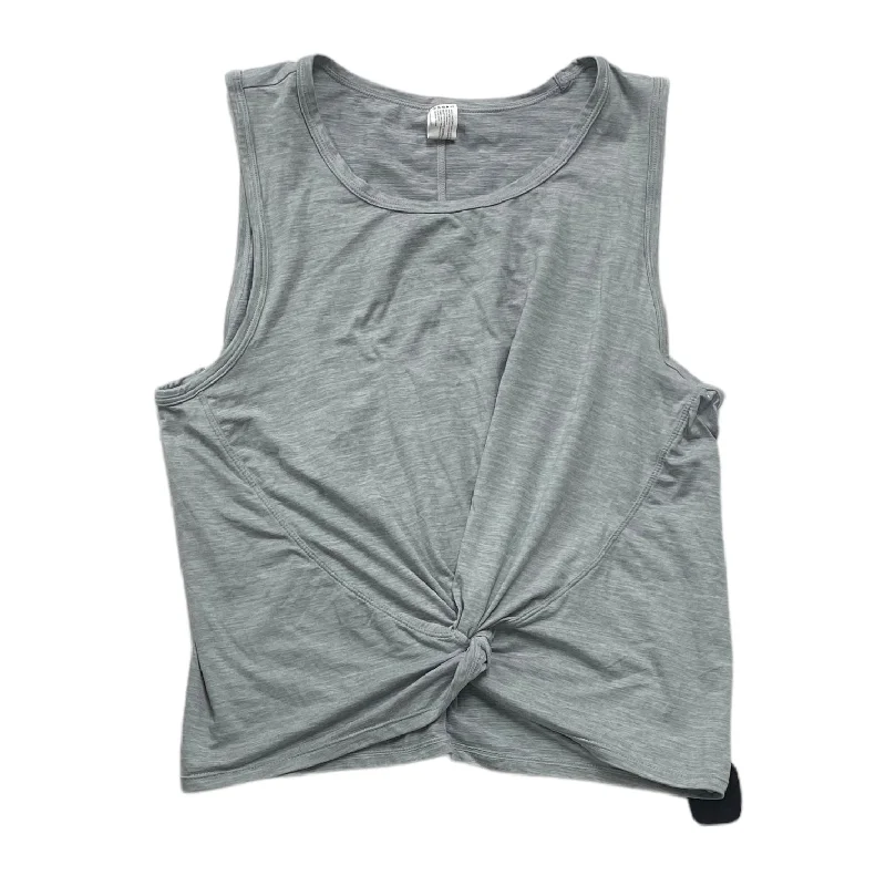 Bargain Prices Grey Athletic Tank Top 90 Degrees By Reflex, Size Xl