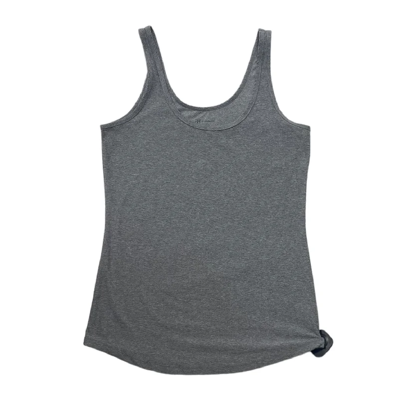 Unmissable Offer Grey Athletic Tank Top No Boundaries, Size L