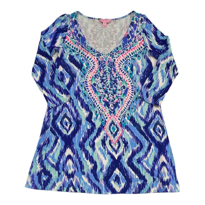 Amazing Deals Multi-colored Top Long Sleeve Designer Lilly Pulitzer, Size Xs