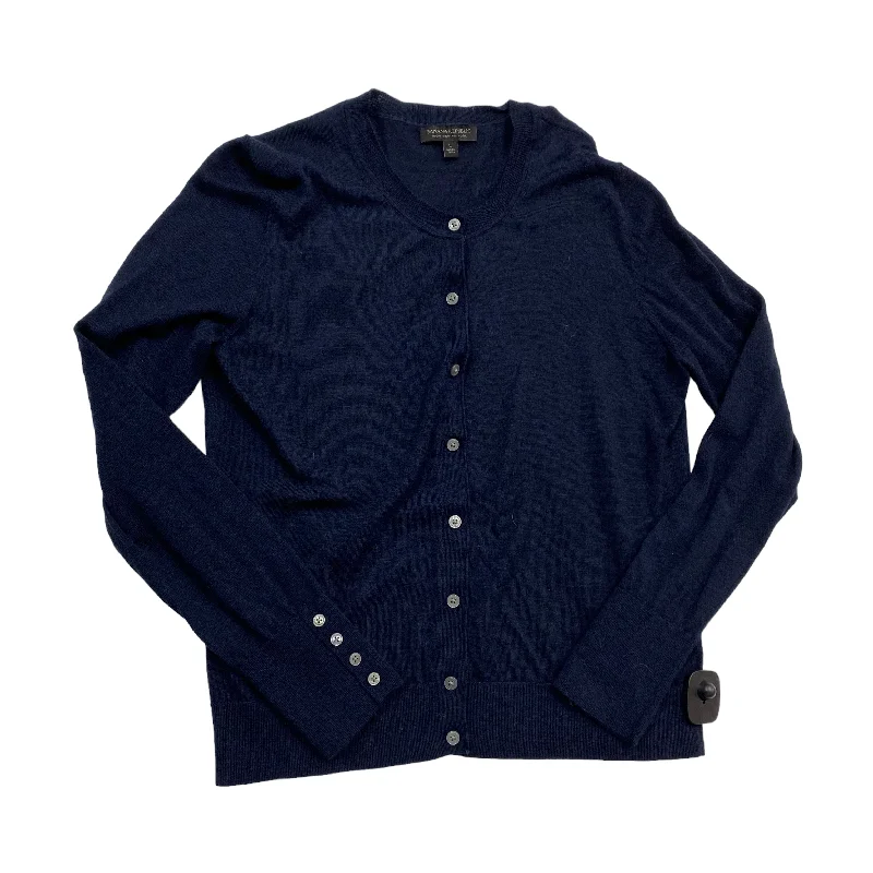 Great Bargains Navy Sweater Cardigan Banana Republic, Size L