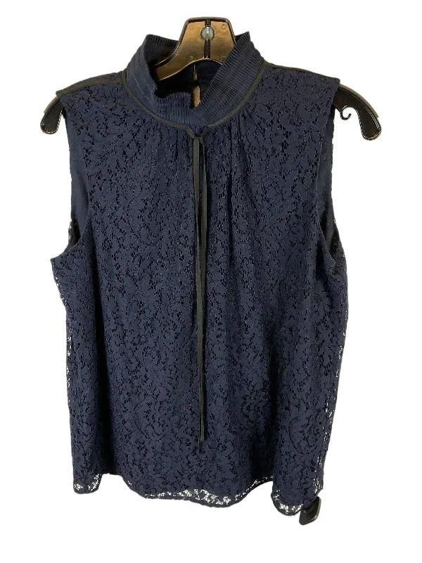 Savings Bonanza Navy Top Sleeveless Karl Lagerfeld, Size M