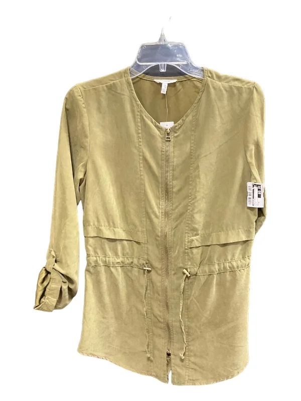 One-DAY Sale Olive Top Long Sleeve Basic Maurices, Size Xs
