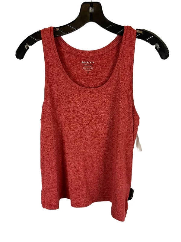 Discount Deals Orange Athletic Tank Top Athleta, Size S