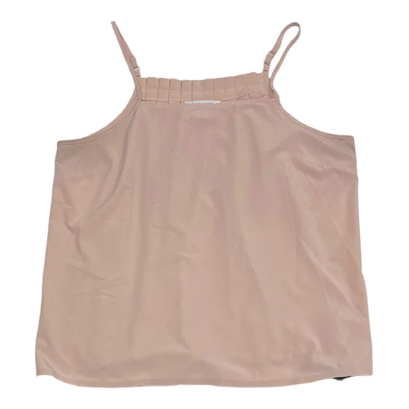 Deal Mania Pink Athletic Tank Top Athleta, Size L
