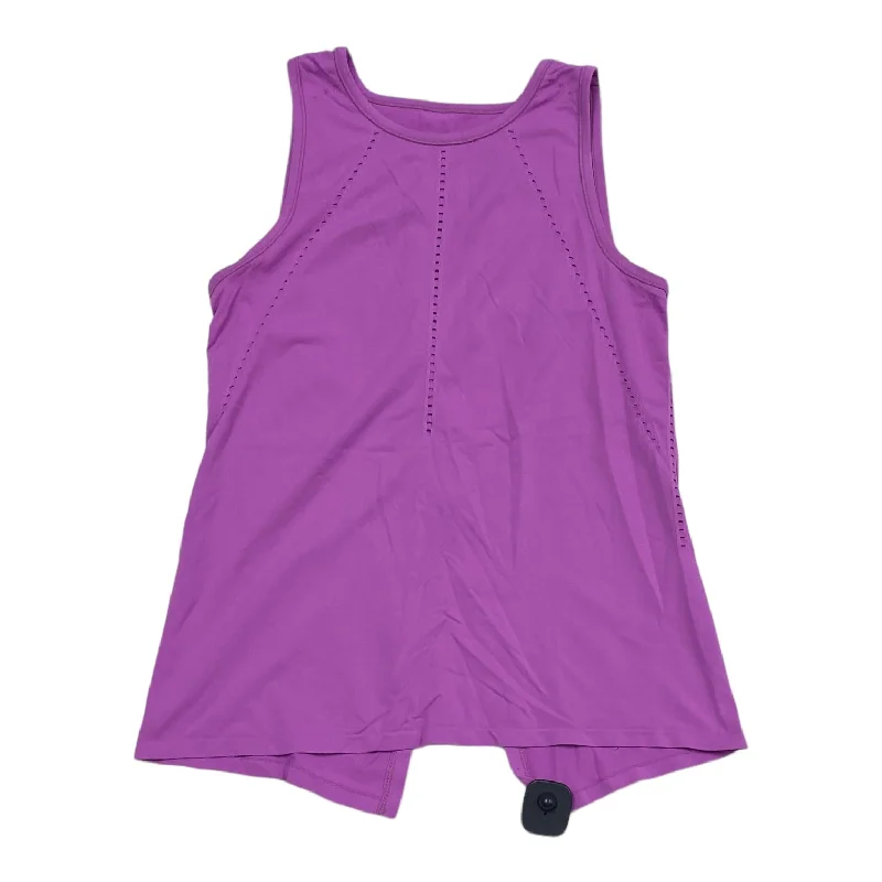 Steals and Deals Pink Athletic Tank Top Athleta, Size S