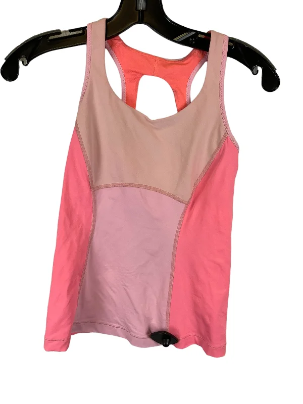 Daily Deals Pink Athletic Tank Top Lululemon, Size 4