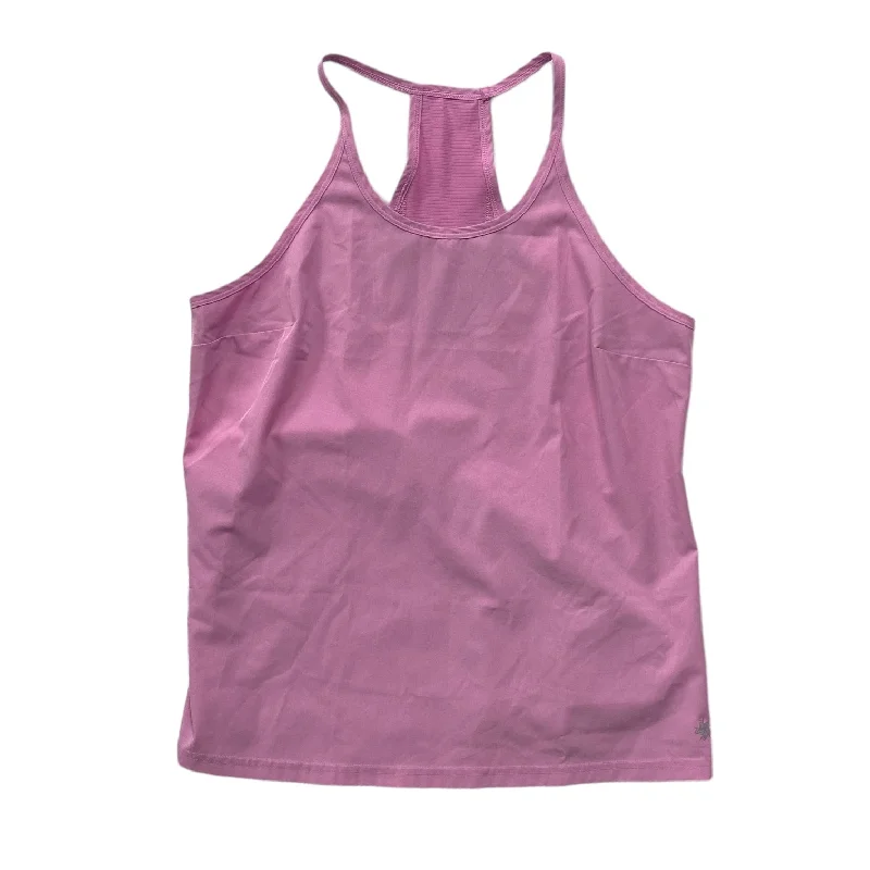Shop and Save Pink Athletic Tank Top Tek Gear, Size M
