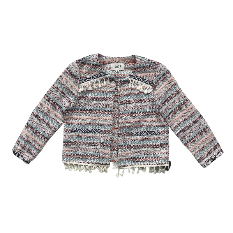 While Supplies Last Striped Pattern Blazer Jack By Bb Dakota, Size M