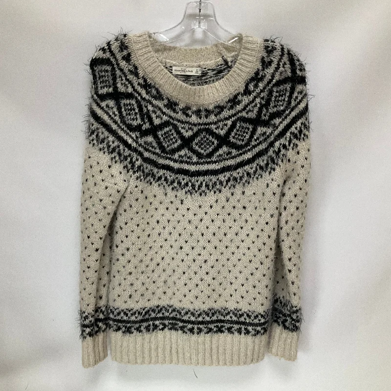 Daily Deals Sweater By Abercrombie And Fitch In White, Size: M