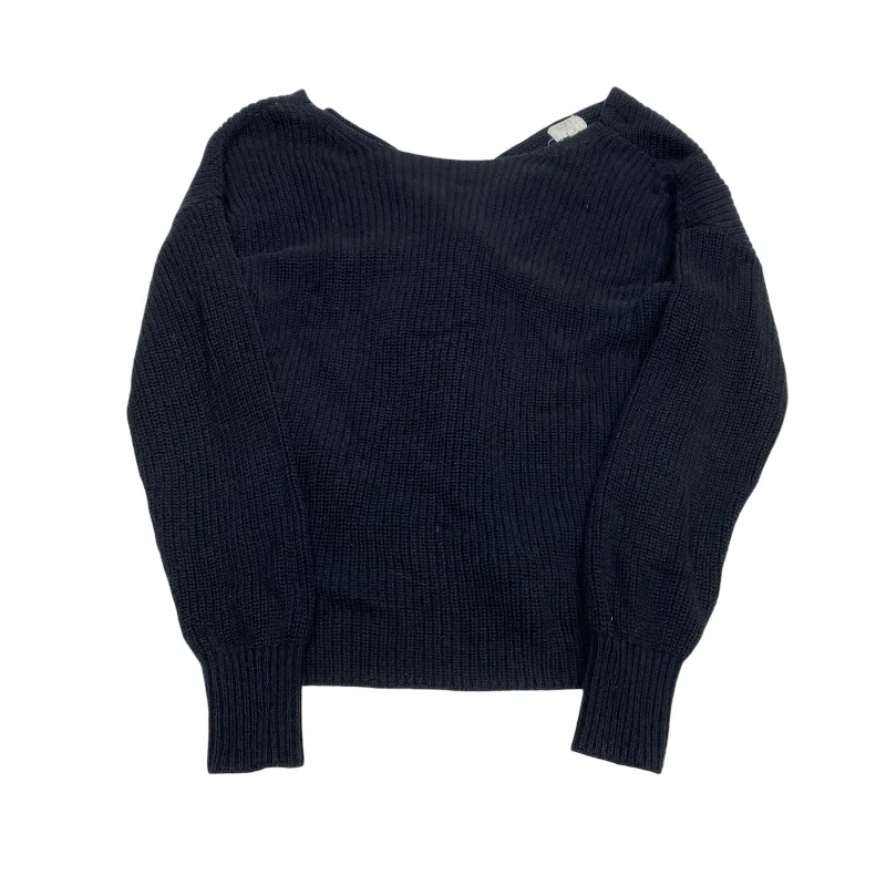 Super Bargain Sweater By Loft In Black, Size: L