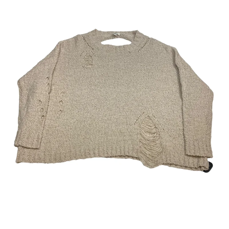 Unmissable Offer Sweater By Umgee In Tan, Size: M