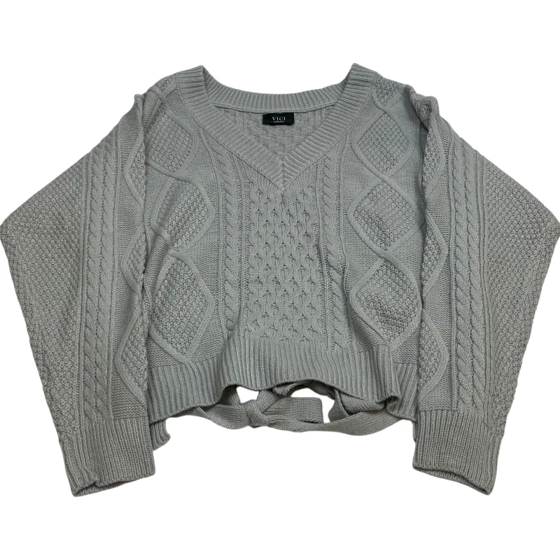 Weekend Deal Sweater By Vici In Grey, Size: M