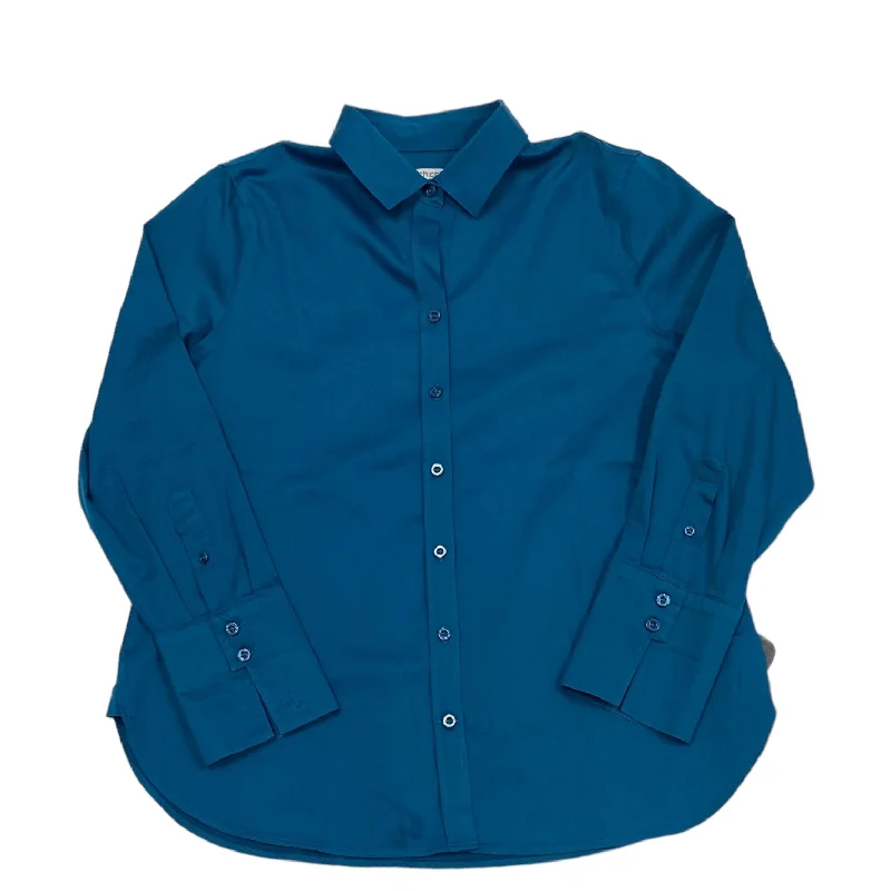 Grand Opening Sale Teal Top Long Sleeve Chicos, Size M