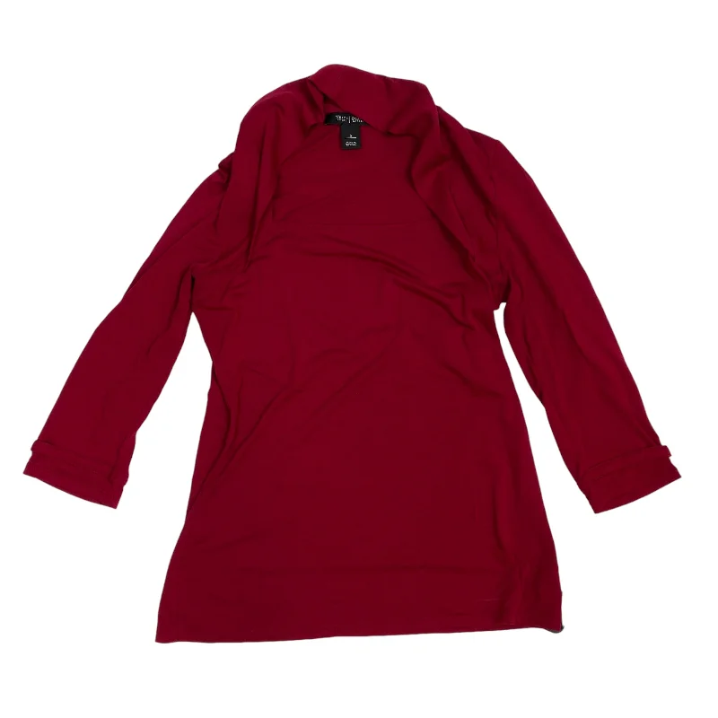 Stock Clearance Top 3/4 Sleeve By White House Black Market In Red, Size: S
