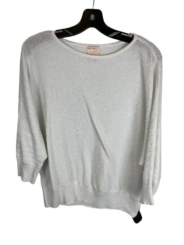 Big Discounts Top Long Sleeve Basic By Kerisma In White, Size: M