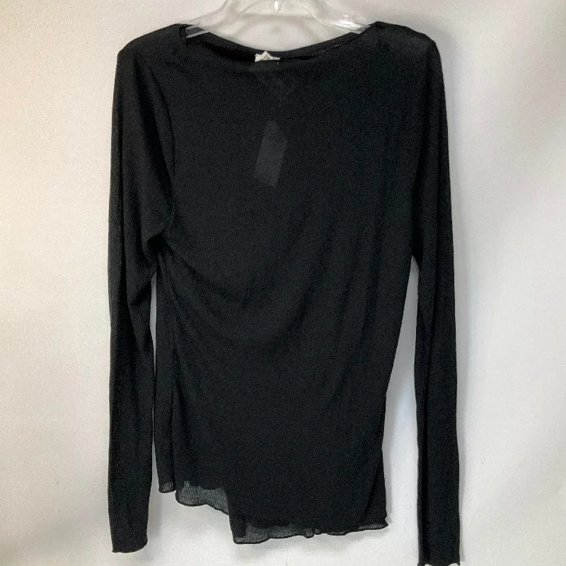 Act Fast Top Long Sleeve By Abercrombie And Fitch In Black, Size: Xl