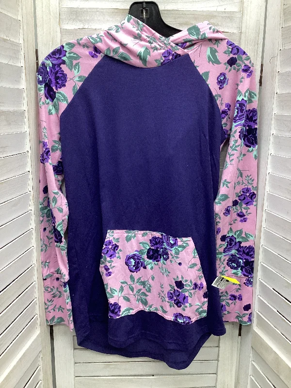 Savings Alert Top Long Sleeve By Lularoe In Pink & Purple, Size: Xs