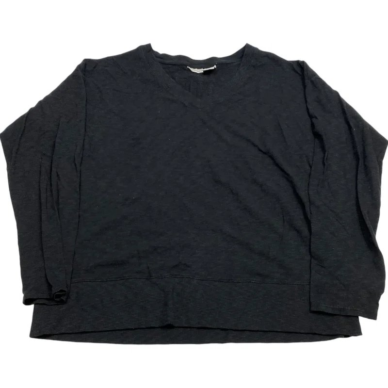 Deal of the Day Top Long Sleeve By Max Studio In Black, Size: Xl