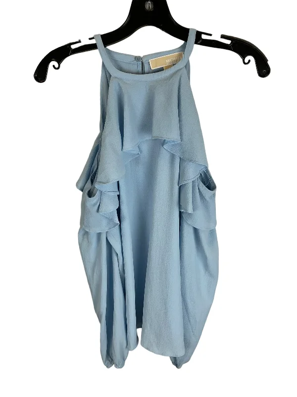 Can't Miss Top Long Sleeve By Michael By Michael Kors In Blue, Size: M