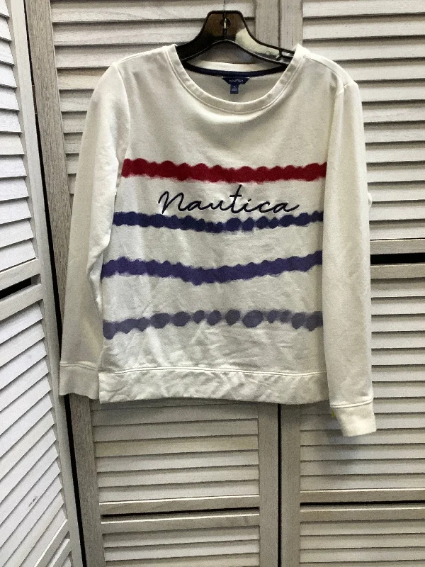 Exclusive Savings Top Long Sleeve By Nautica In Multi-colored, Size: S