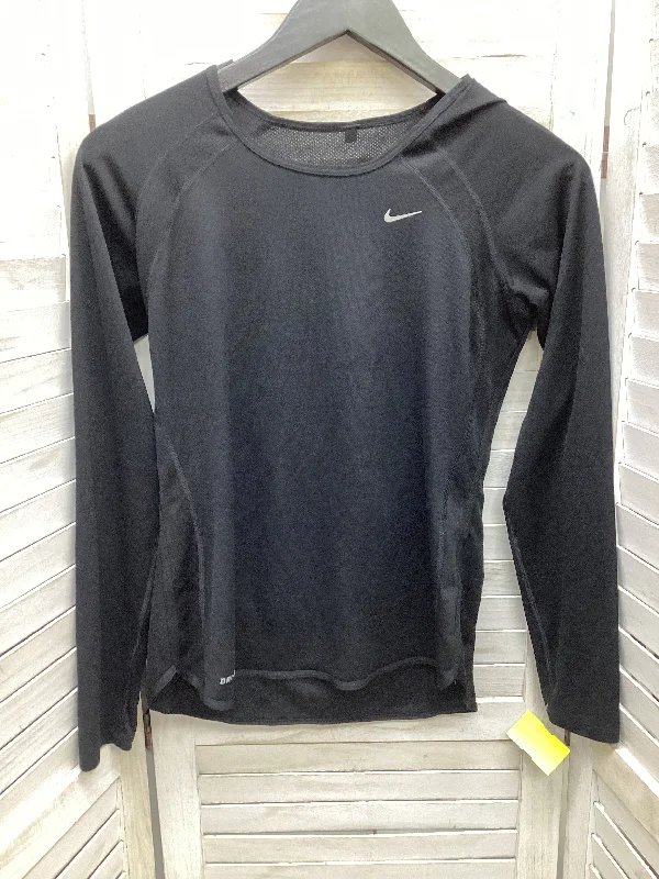 Limited Time Offer Top Long Sleeve By Nike Apparel In Black, Size: S