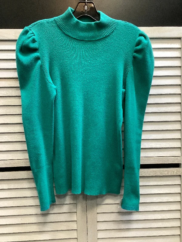 Doorbuster Deal Top Long Sleeve By Nine West In Teal, Size: M