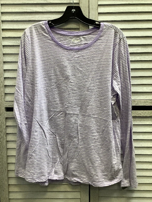 Special Savings Top Long Sleeve By Old Navy In Purple, Size: Xl