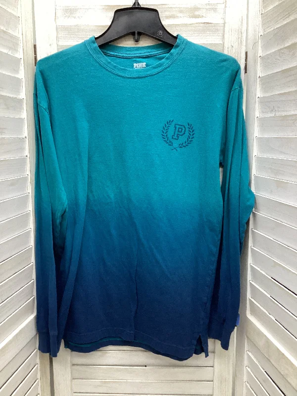 Value Deals Top Long Sleeve By Pink In Blue, Size: Xs