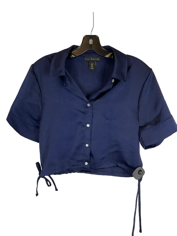 Instant Discount Top Short Sleeve By House Of Harlow In Blue, Size: S