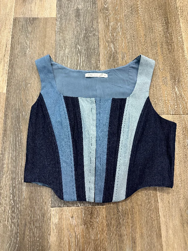 Don't Wait Top Sleeveless By Altard State In Blue, Size: Xl