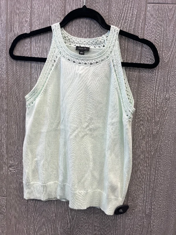 Act Fast Top Sleeveless By Ann Taylor In Green, Size: M