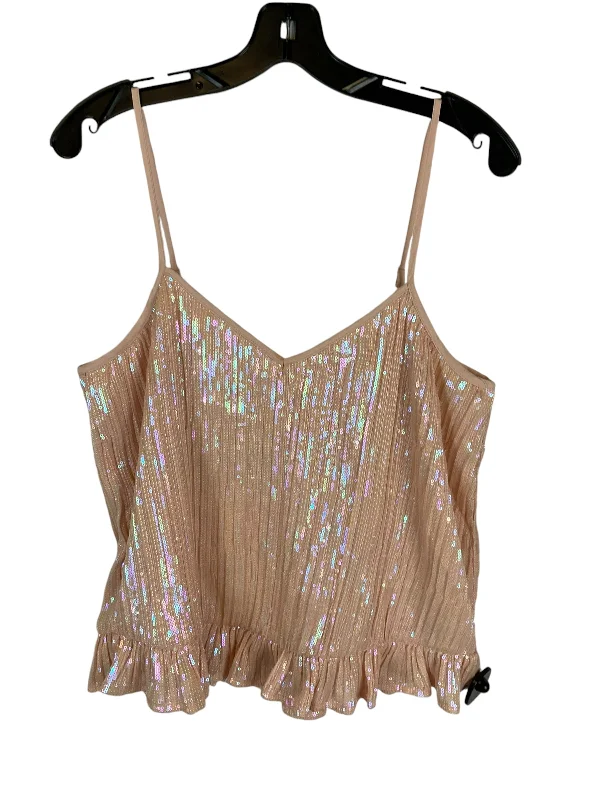 Today’s Deal Top Sleeveless By Anthropologie In Pink, Size: M