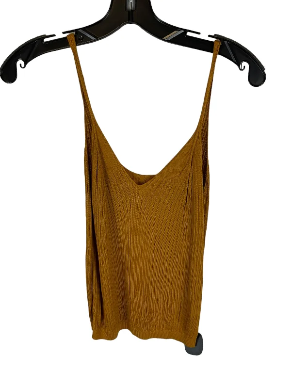 Today’s Deal Top Sleeveless By Anthropologie In Yellow, Size: Xs