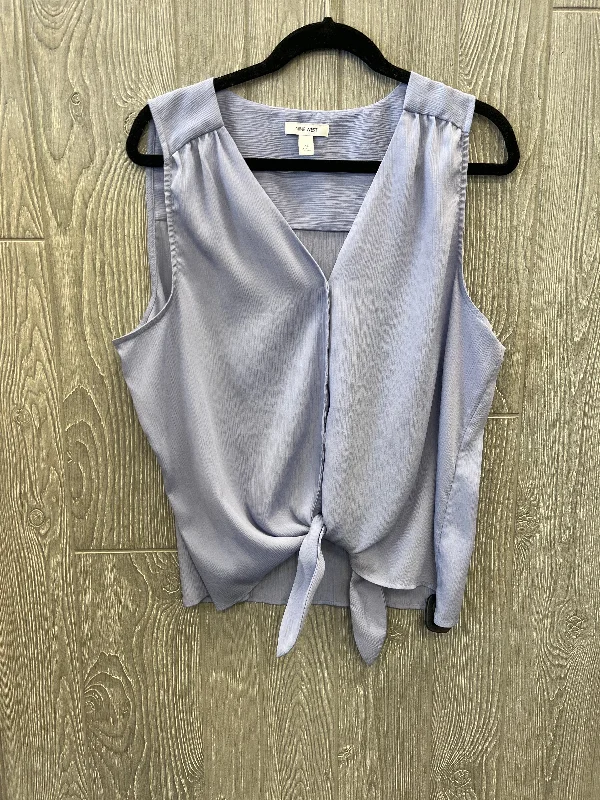 Deal Zone Top Sleeveless By Nine West In Blue, Size: Xl