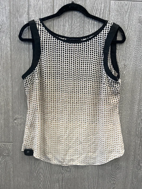 Act Fast Top Sleeveless By White House Black Market In Black, Size: M