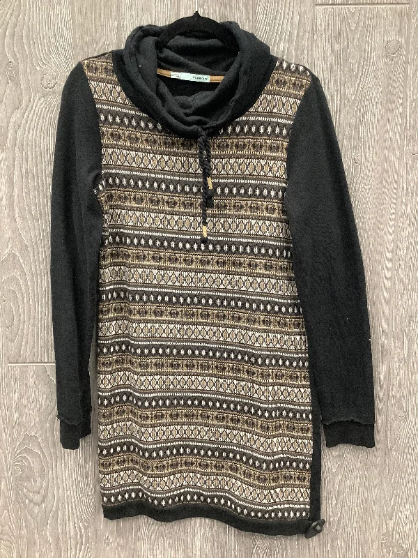 While Supplies Last Tunic Long Sleeve By Maurices In Black & Brown, Size: M