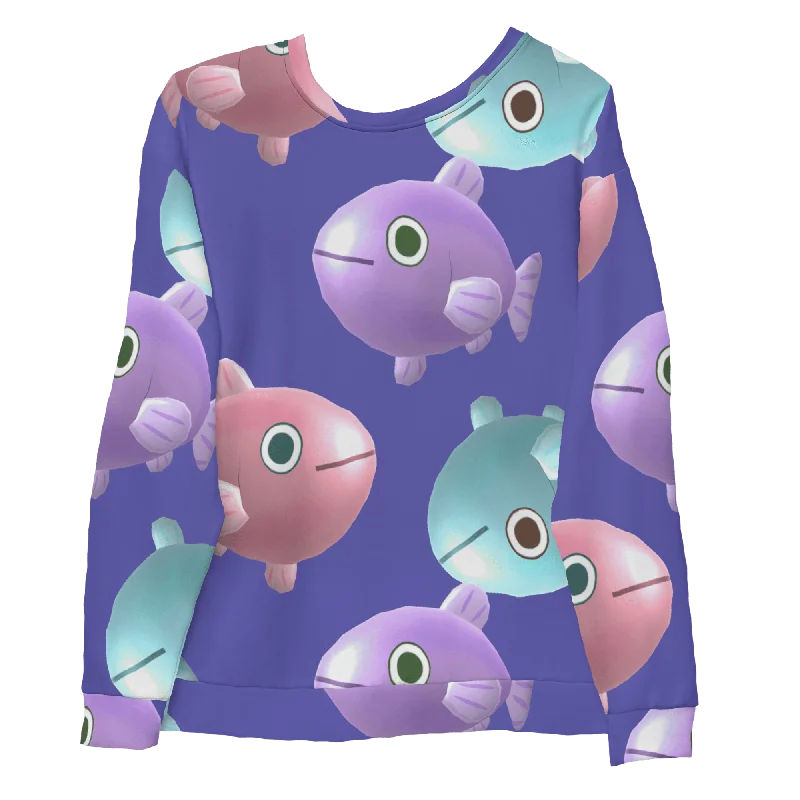 Happy Fish in the Water® All-Over Unisex Sweatshirt