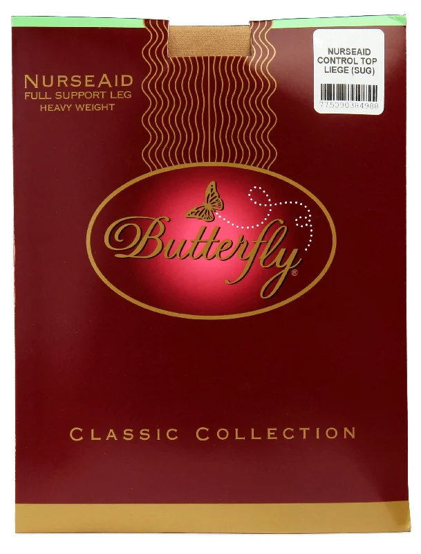 Bargain Prices Butterfly NurseAid Full Support Leg Heavy Weight 75 Denier Women Tights Style: 978