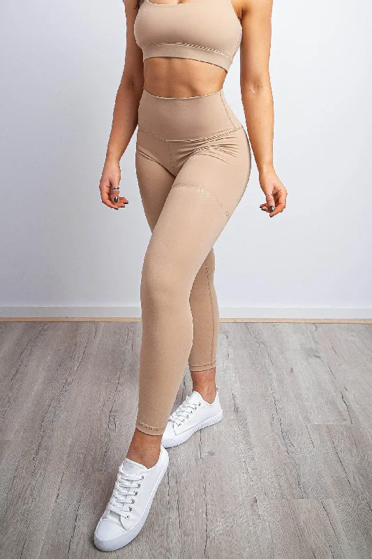 Seasonal Clearance Classic Leggings - Beige