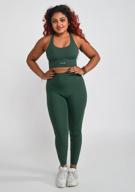 Online Exclusive Essentials Leggings - Forest