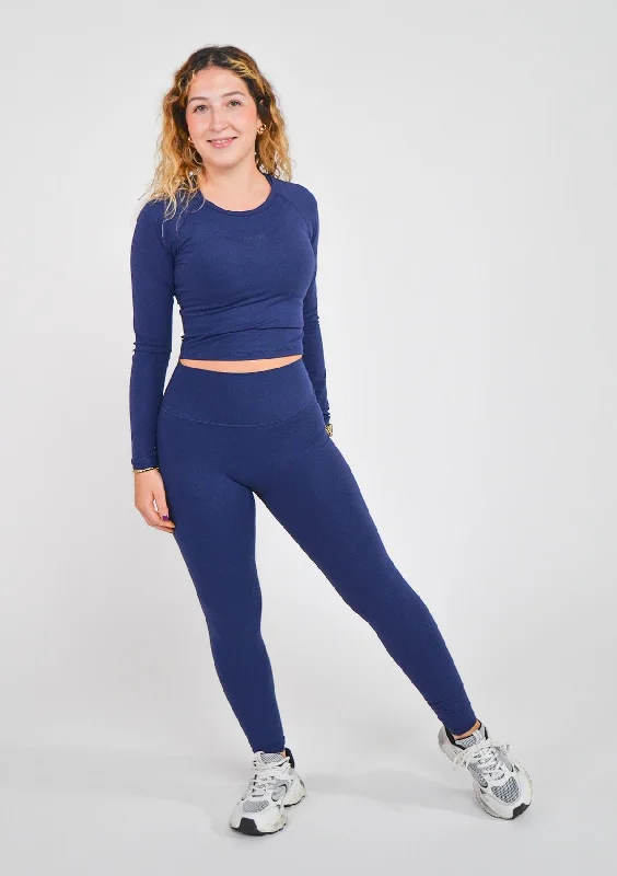 Get It Before It’s Gone Essentials Leggings - Navy