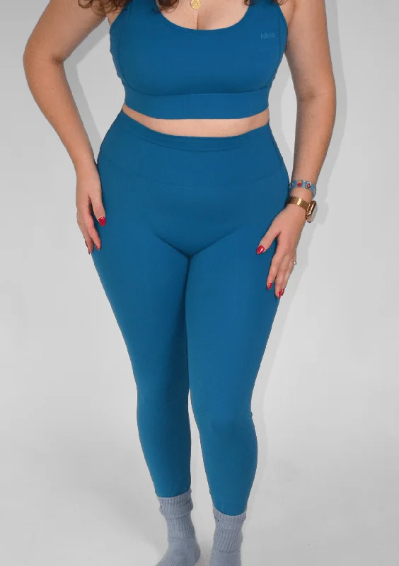 Deal of the Day Essentials Leggings - Petrol Blue
