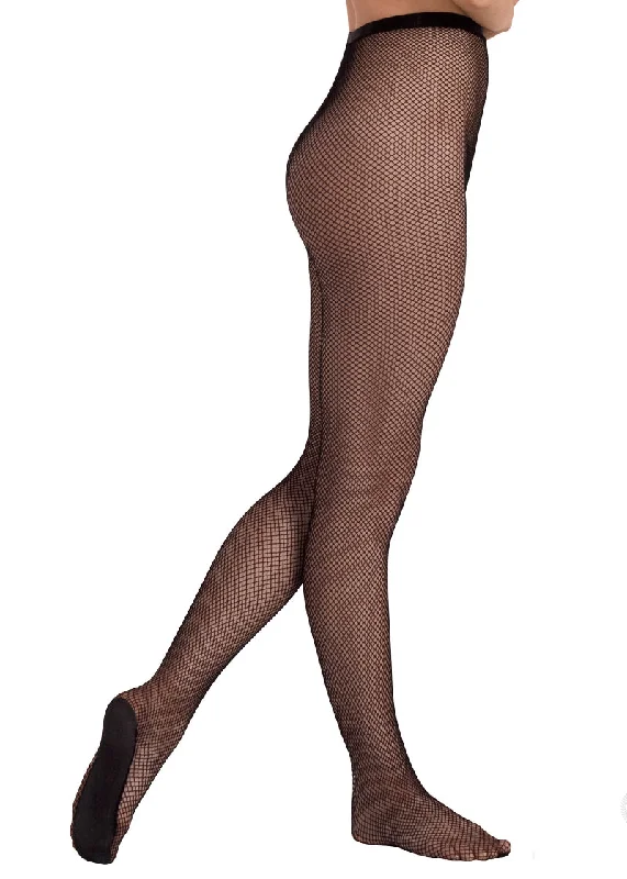 Epic Deals EuroSkins® Professional Fishnet Tights w/ Lined Foot