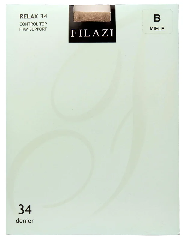Major Savings Filazi Relax 34 Denier Control Top Firm Support Women Tights.
