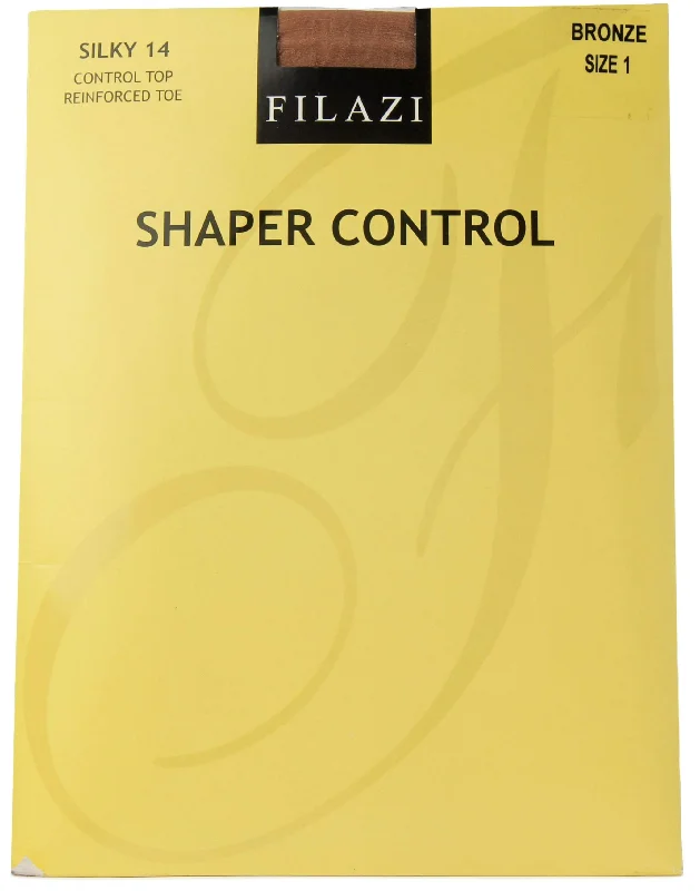 Low Prices Filazi Silky 14 Control Top Reinforced Toe "SHAPER CONTROL" Women Tights. Low Prices Filazi Silky 14 Control Top Reinforced Toe "SHAPER CONTROL" Women Tights.
