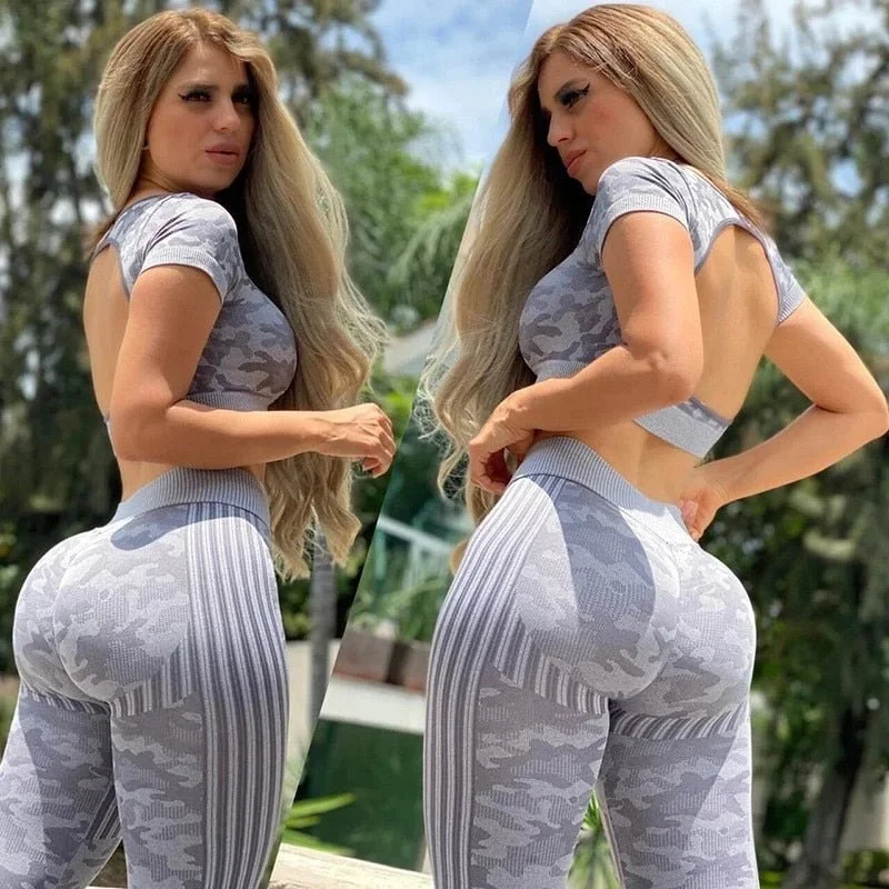 Savings Galore Fitness Leggings Set - High-Quality Polyester Athletic Wear for Women Savings Galore Fitness Leggings Set - High-Quality Polyester Athletic Wear for Women